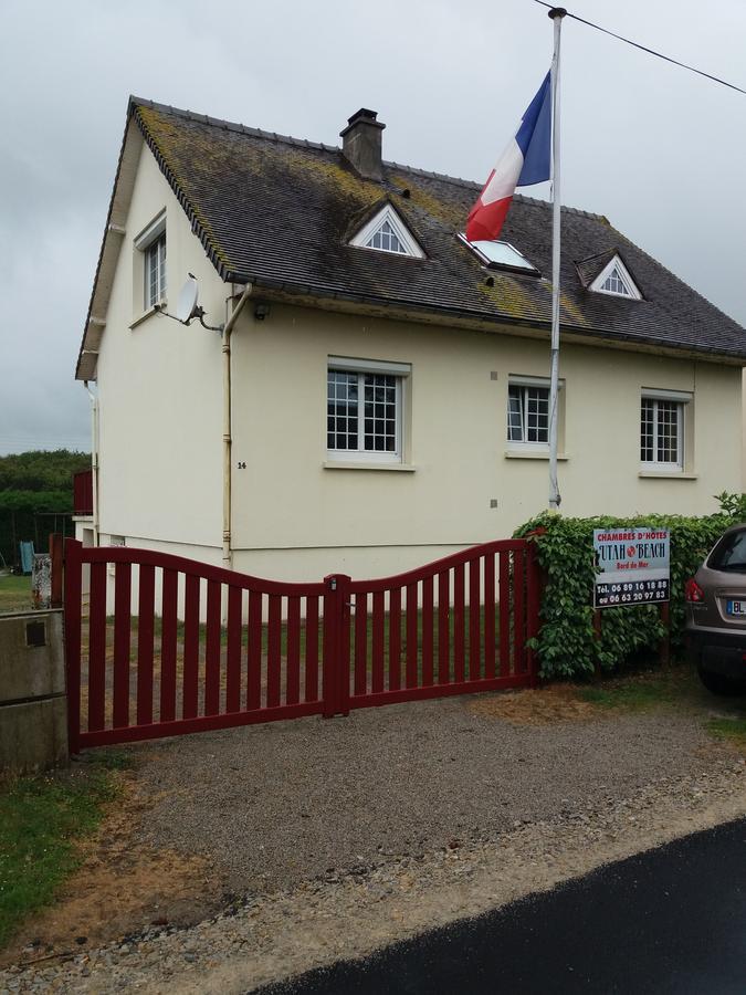 Utah Beach Bed and Breakfast Sainte-Marie-du-Mont  Exteriör bild